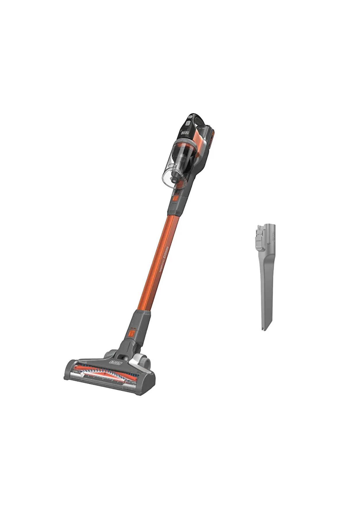 BLACK & DECKER  18V Kablosuz Dikey Süpürge Turuncu