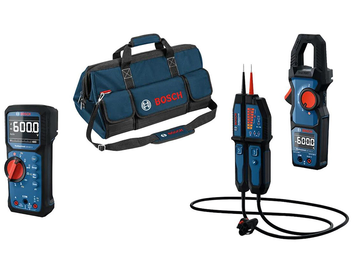 Bsoch 4'lü Elektrikçi Test ve Bakım Ekipman Seti