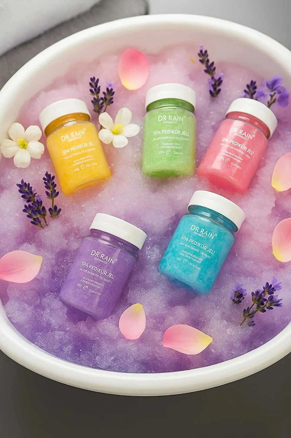 PEDİKÜR SPA JELYY 50GR 4 ADET RAHATLATICI FERAHLATICI 