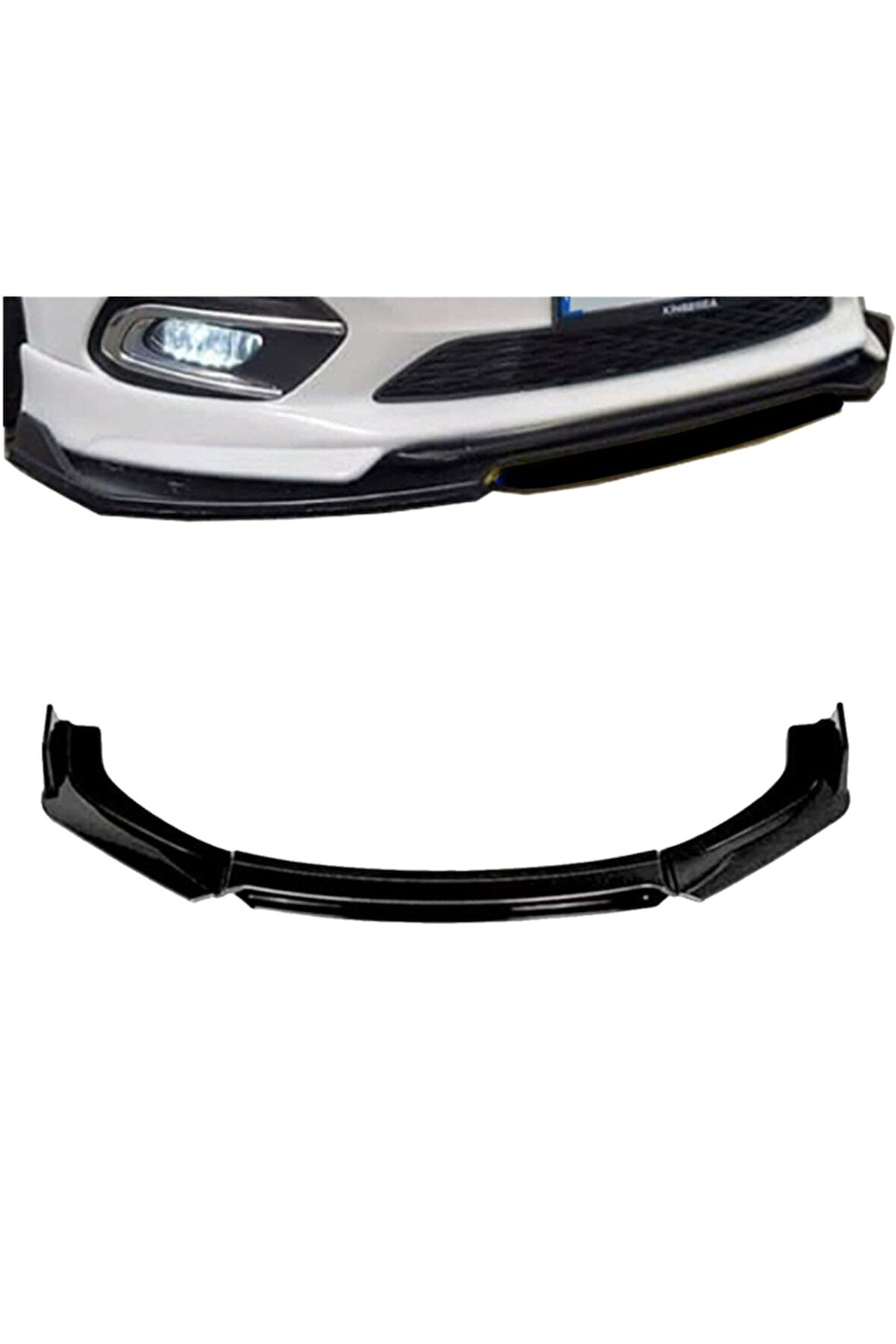 Seat Toledo 2004-2009 4 Parça Siyah Ön Ek Piano Black Lip