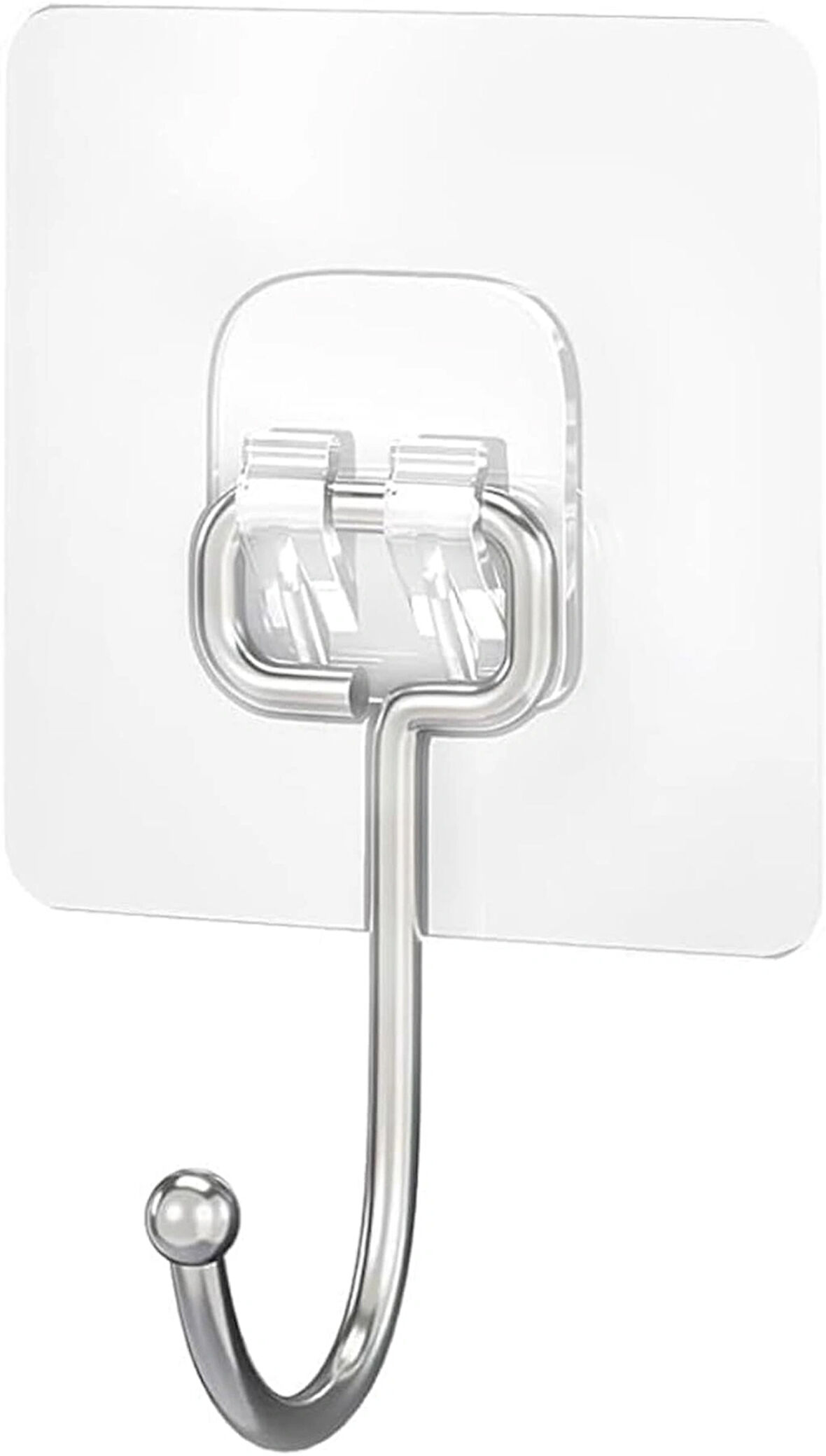 Microcase Güçlü Plastik Yapışkanlı Banyo Mutfak Eşya Havlu Vb Ürün Askılığı AL4472 - 1 Adet