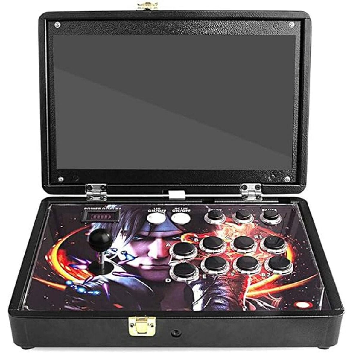 Ozmik 13000 Oyun Pandora Kutusunda 3D Plus Arcade 32GB  Konsol Makinesi, 14 inç Retro 2.KOL HEDİYE