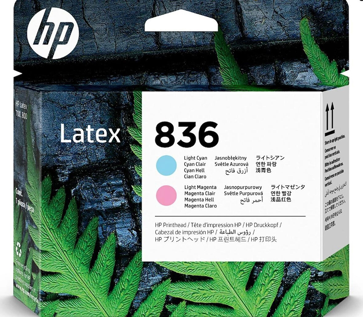 HP 836 Light Cyan/Light Magenta Orijinal Yazıcı Baskı Kafası (4UV97A)