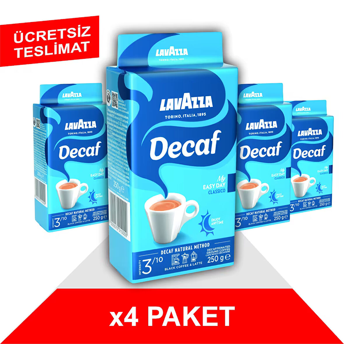 Decaf My Easy Day Classico Filtre Kahve (250gr) x4