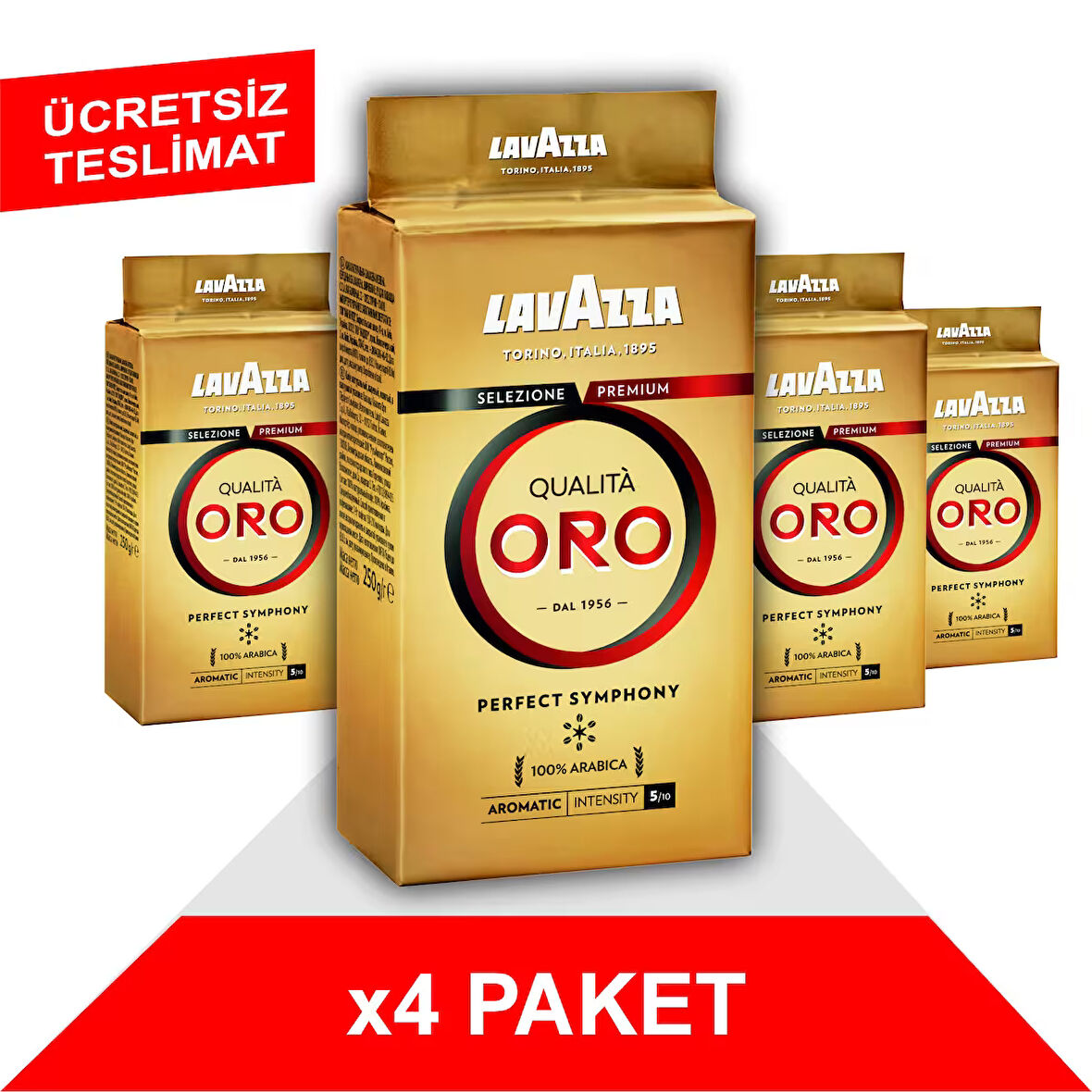 Qualità Oro Filtre Kahve (250gr) x4