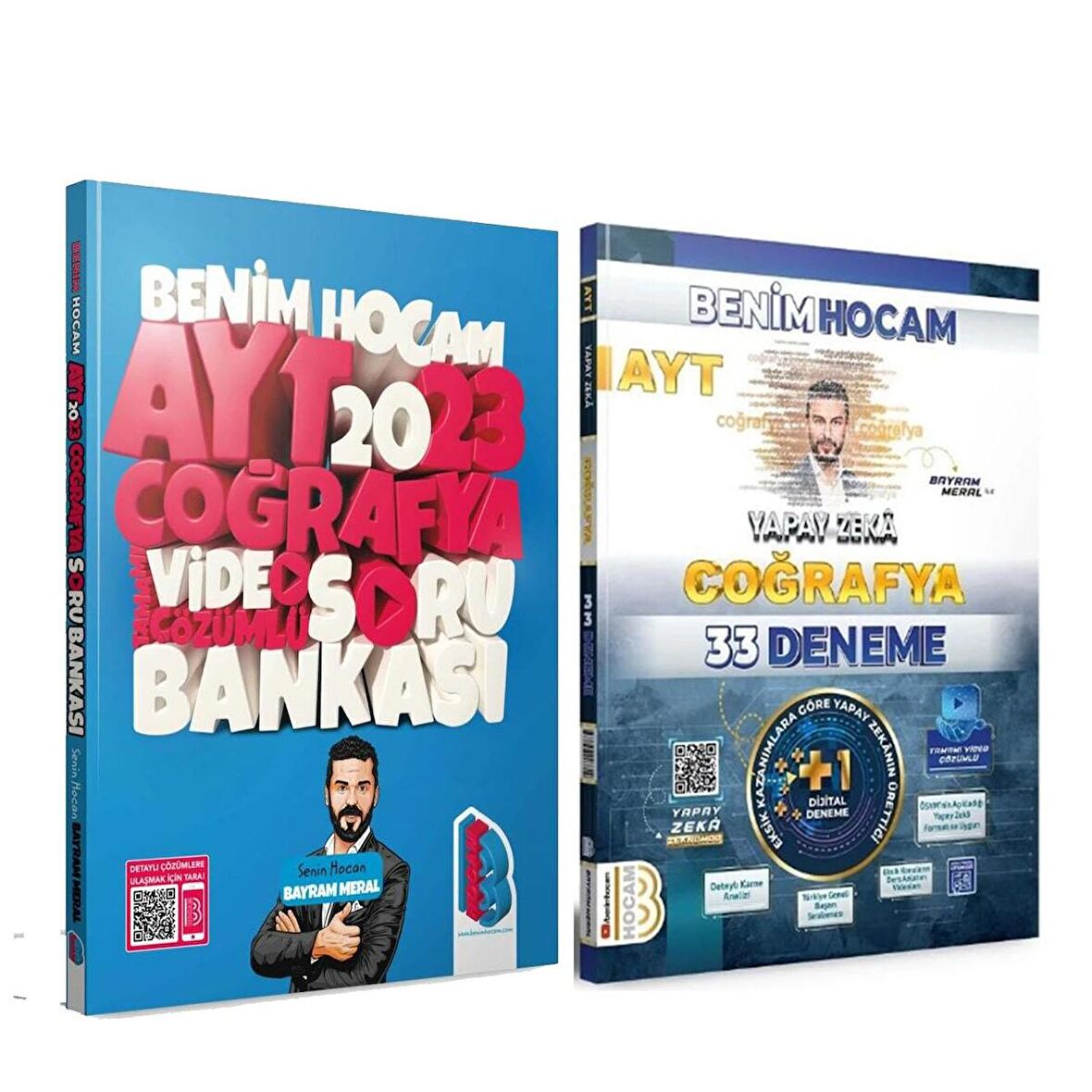 Benim Hocam AYT 2023 Coğrafya Soru ve Yapay Zeka Deneme Seti 2 Kitap