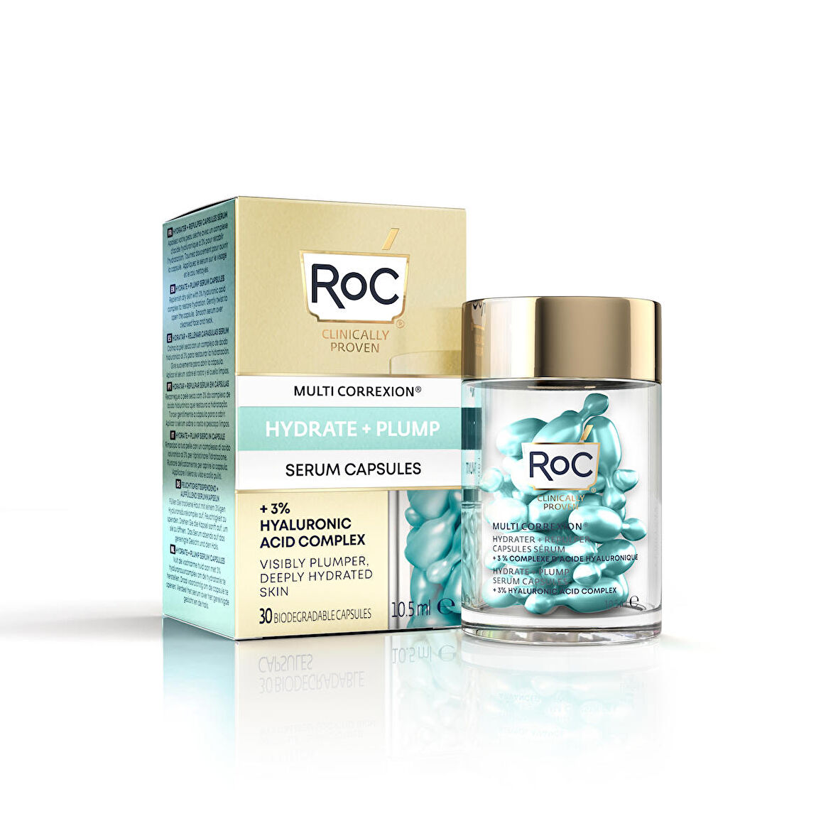 Roc Multi Correxion Hiydrate Plump Serum Nem ve Canlılık Veren Kapsül Serum 30 Kapsül