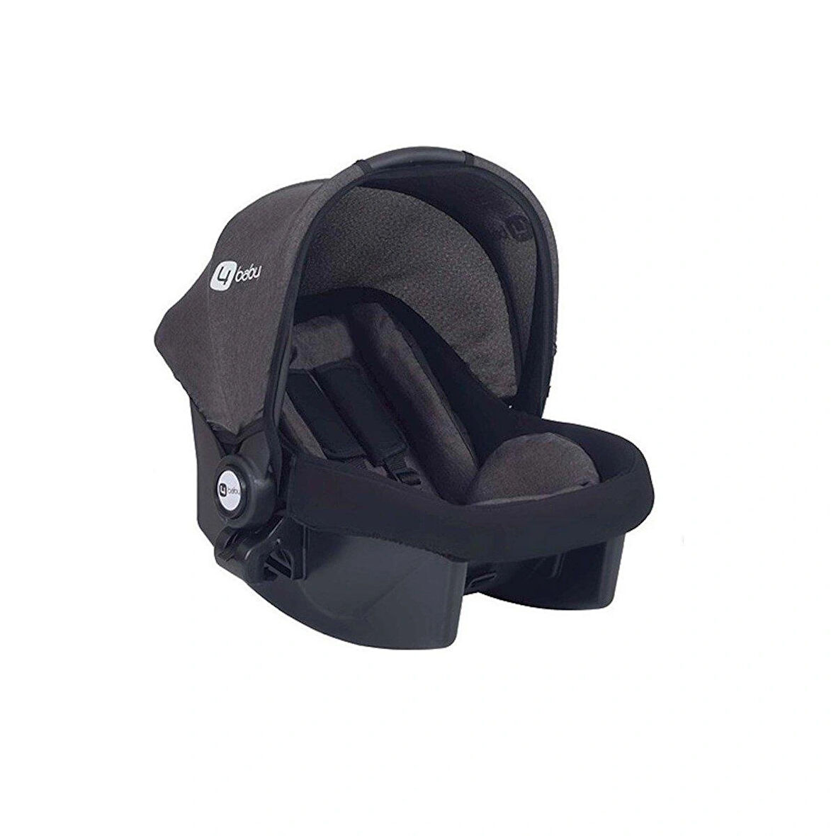 4 Baby Eko Ana Kucağı Taşıma Koltuğu - Antrasit, 0-13 kg, Ergonomik, Güvenli ve Konforlu