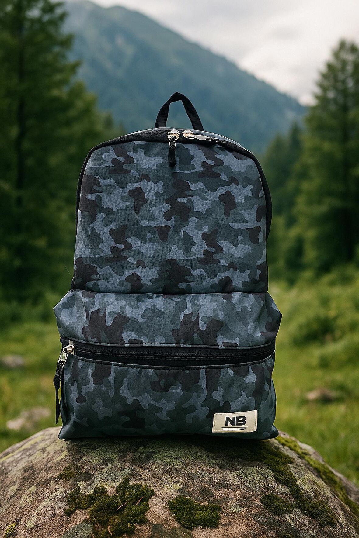 NEWBAG KAMUFLAJ ERKEK OKUL SIRT ÇANTASI (YENİ SEZON)