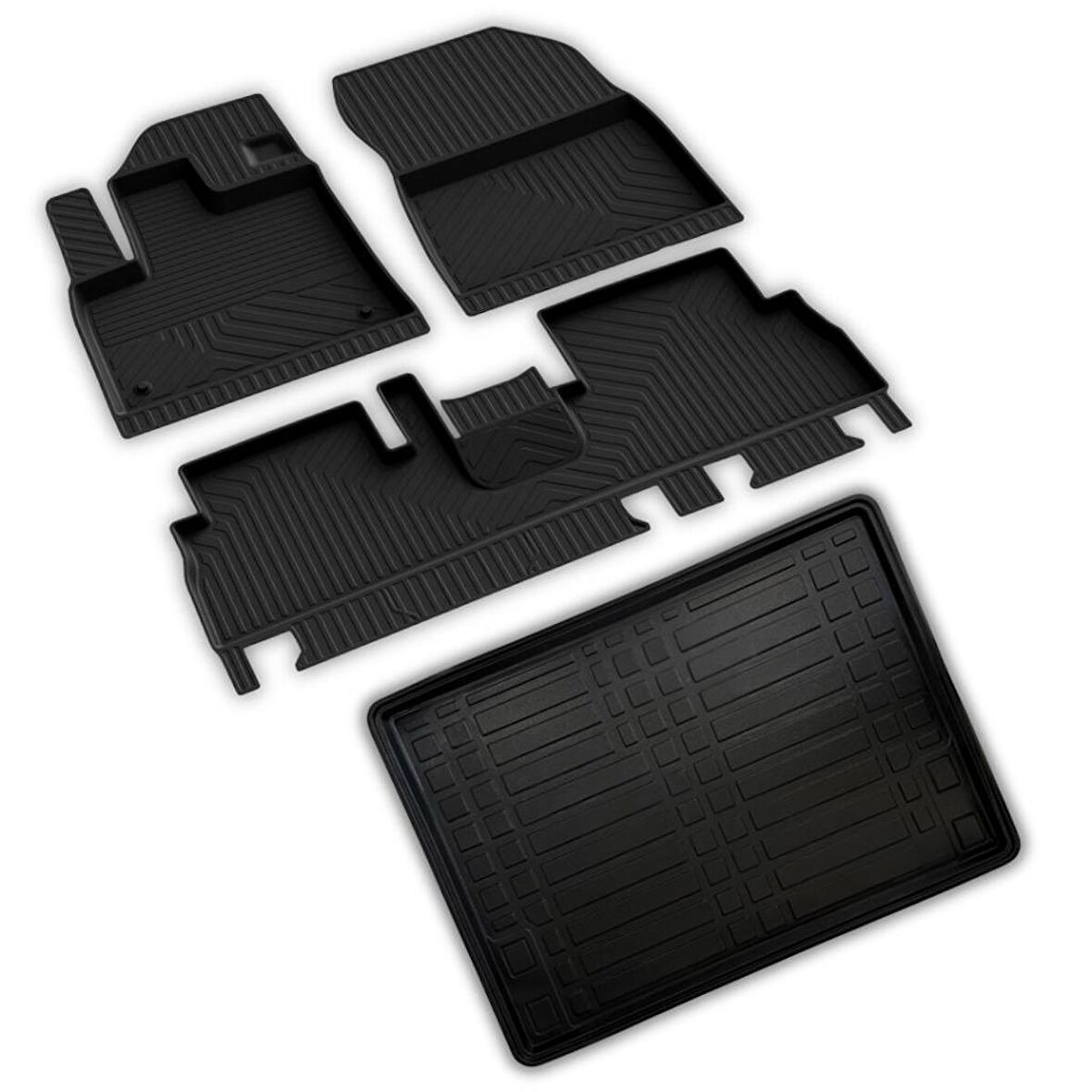 Fiat Doblo Ferrous 4D Paspas ve 3D Bagaj Havuzu 2023 ve Üstü