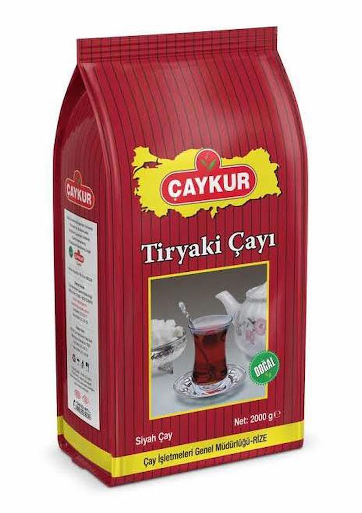 Çaykur Tiryaki Dökme Siyah Çay 2000 gr 