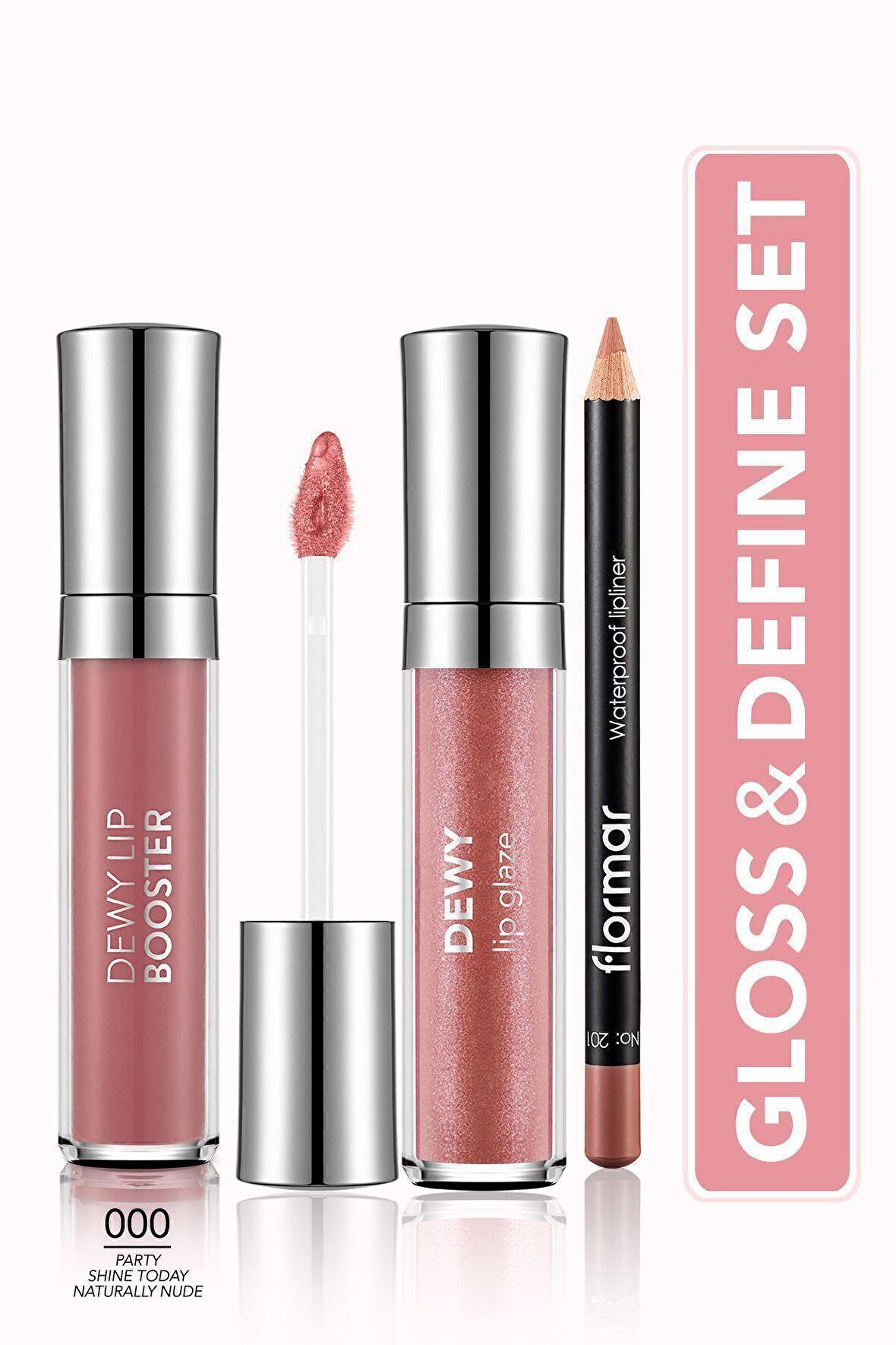 Flormar Gloss& Define Makyaj Seti