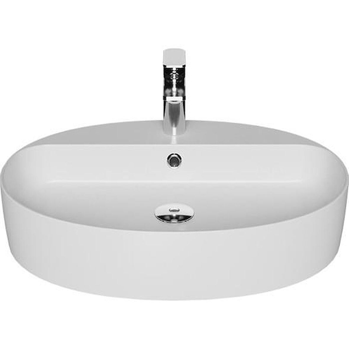 Creavit LP161-00CB00E-0000 LOOP Oval Çanak Lavabo 40x60 cm