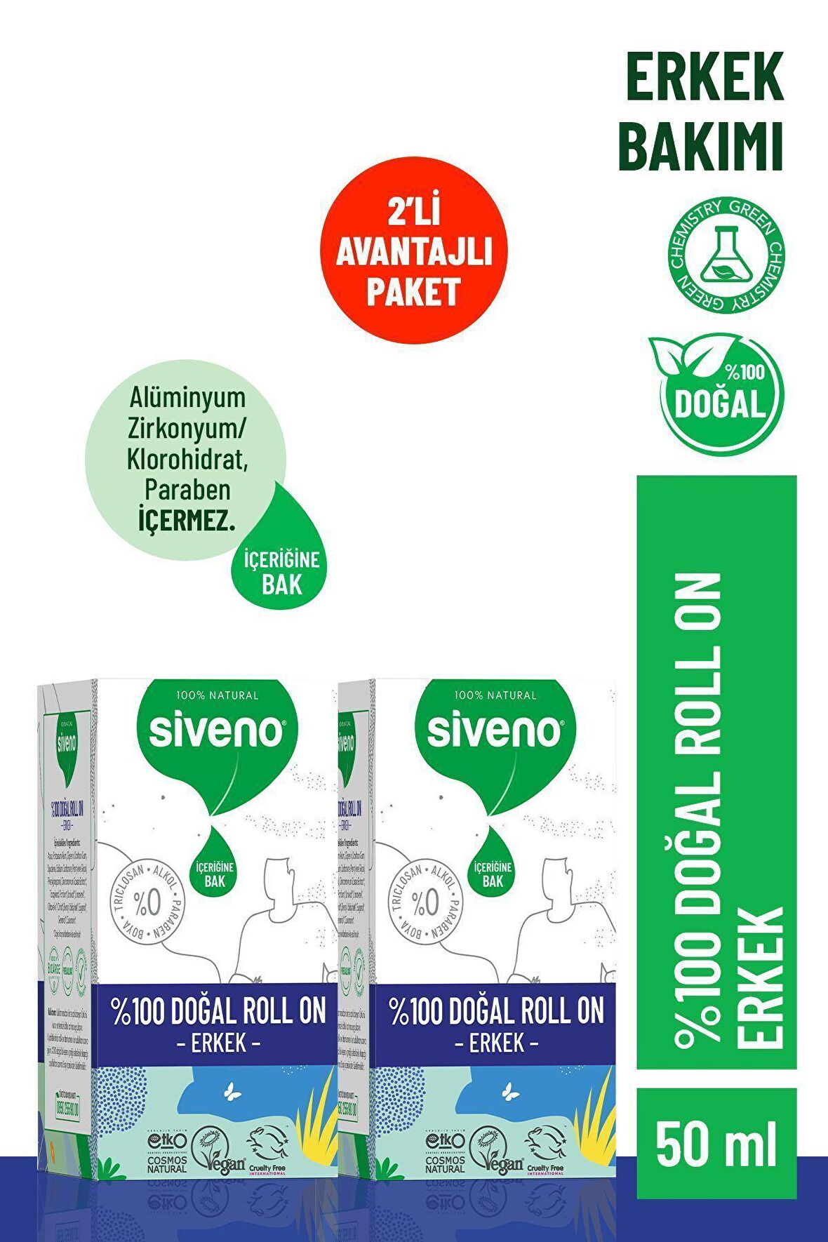 Siveno %100 Doğal Bulaşık Sabunu Bitkisel Elde Bulaşık Sabunu Nemlendirici Vegan 500 ml X 2 Adet