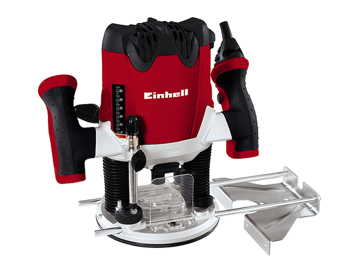 Einhell Dik Freze TE-RO 1255 E (1200 W, Ø 6 ve 8 mm mandren, 55 mm strok yüksekliği, elektronik devir kontrolü, mil kilidi)