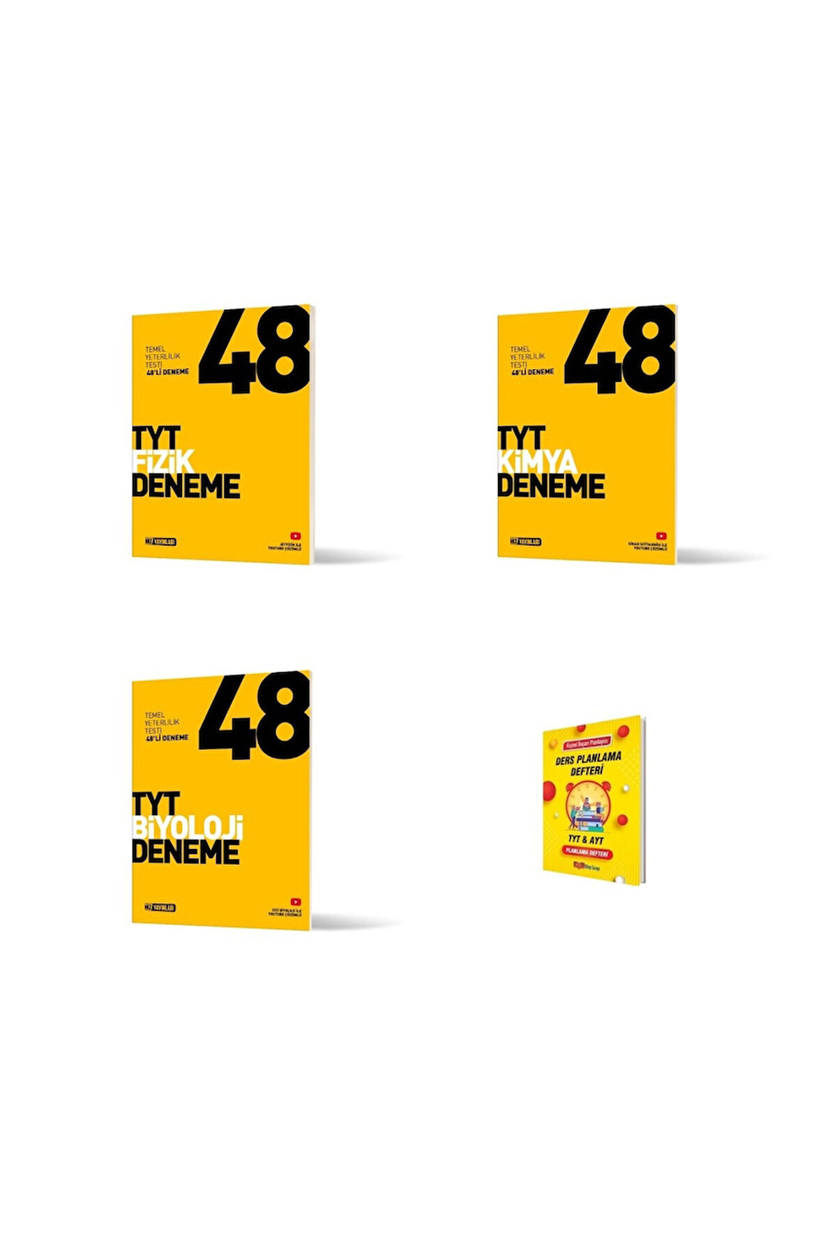 TYT Fizik Kimya ve Biyoloji 3lü Deneme Seti