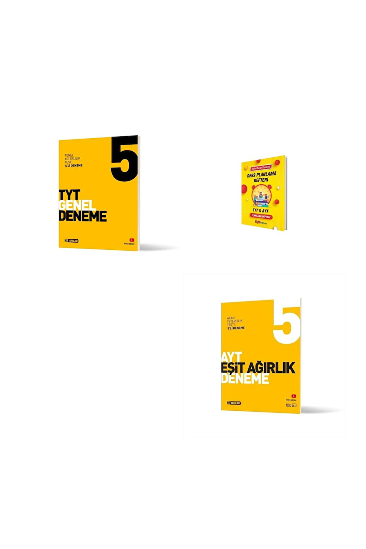 TYT 5li Genel ve AYT 5li Eşit Ağırlık Deneme Seti