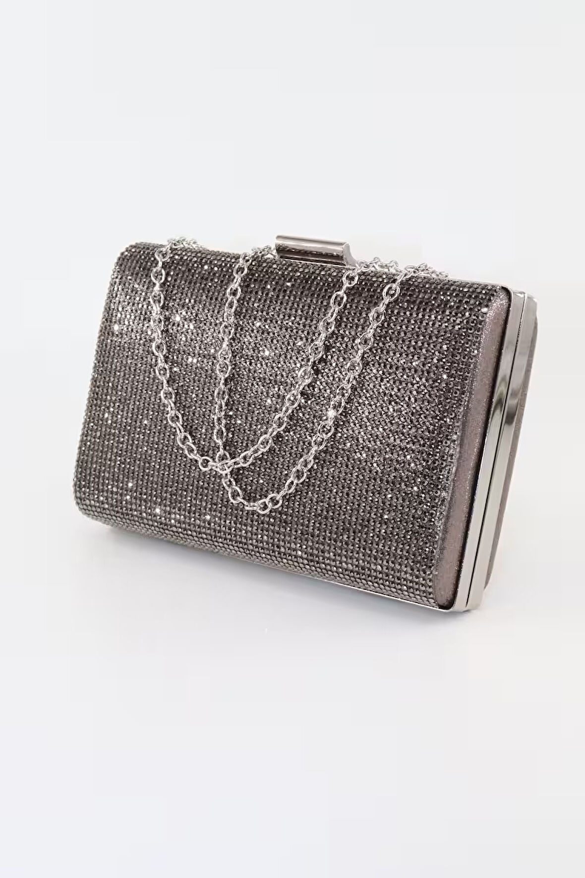 Taşlı Platin Abiye Çanta. Abiye Çanta Platin. Platin Abiye Çantası. Platin Taşlı Davet Gece Çantası.