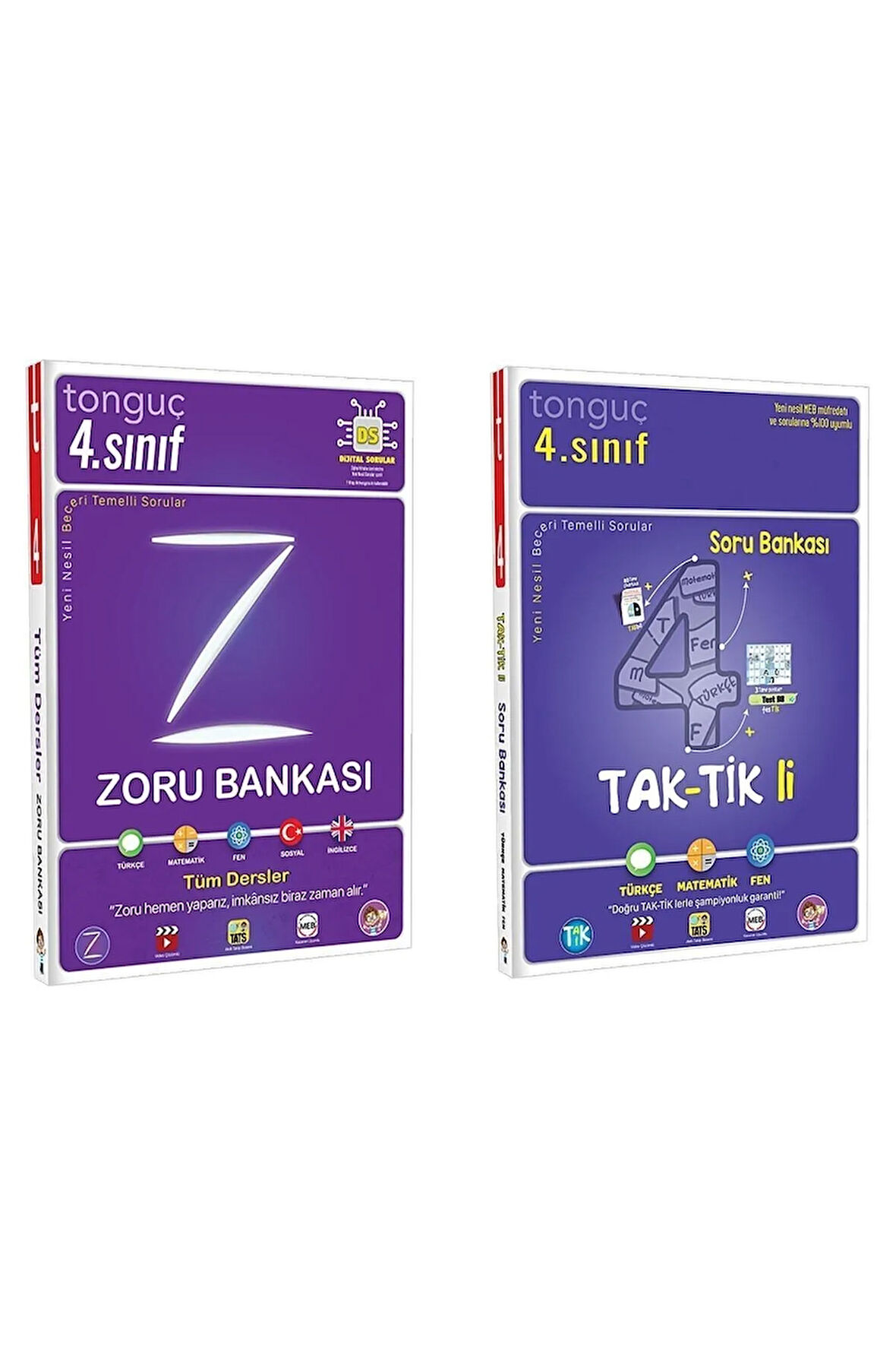4. Sınıf Tüm Dersler Zoru Ve Taktikli Soru Bankası