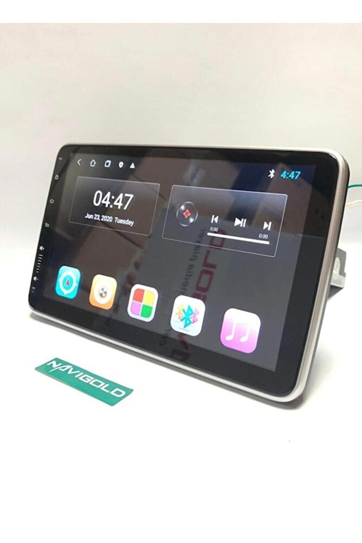 Clasking Pv-1100 Android Tek Din 10 Inch Car Play Özellikli Universal Multimedia