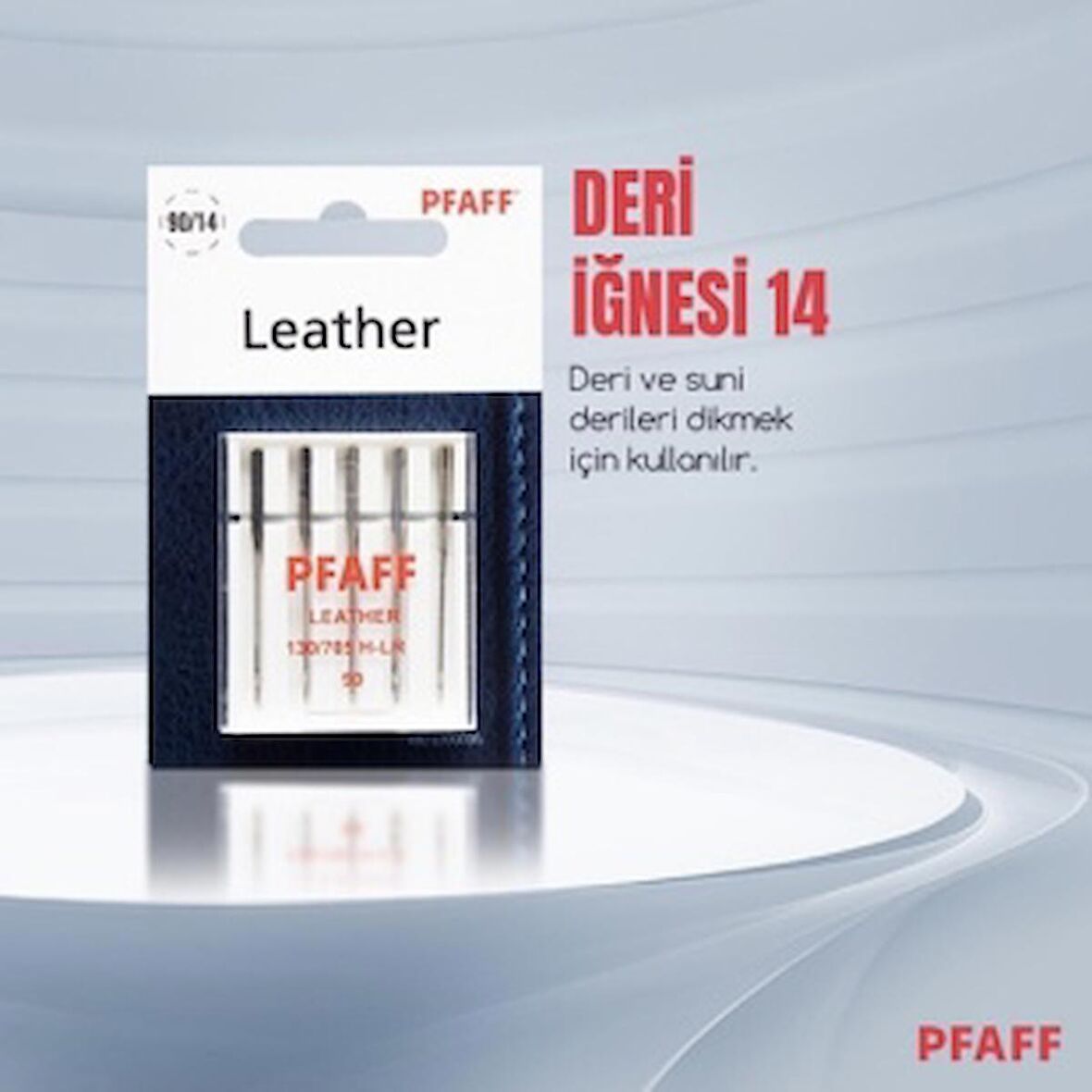 PFAFF DERİ İĞNESİ 14 NO. (1 PAKET=5 ADET) (821200096)