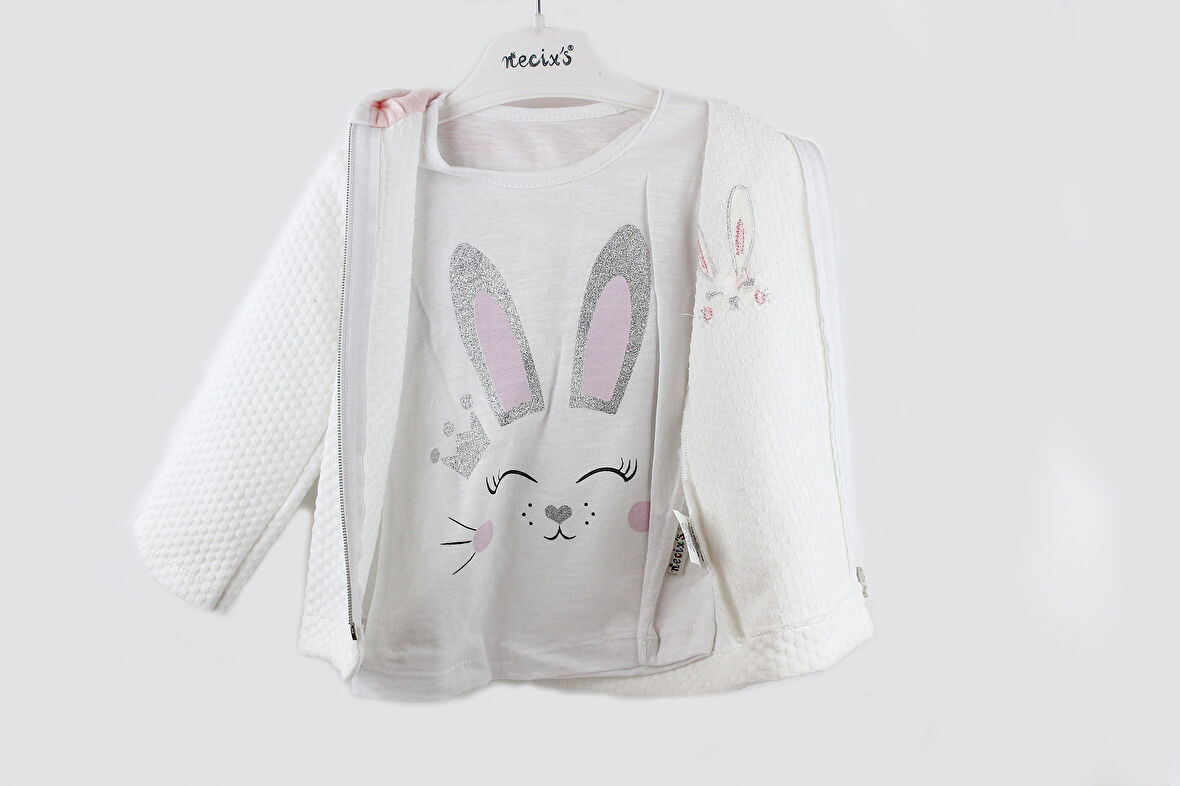 Bunny Cepli Özgün Üçlü Takım