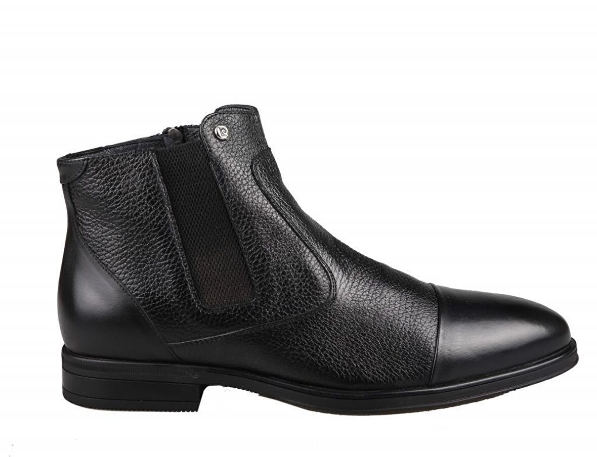 Pierre Cardin 11925251 Hakiki Deri Siyah Erkek Bot