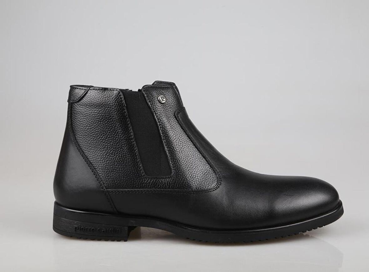Pierre Cardin 1196063 Hakiki Deri Siyah Erkek Bot