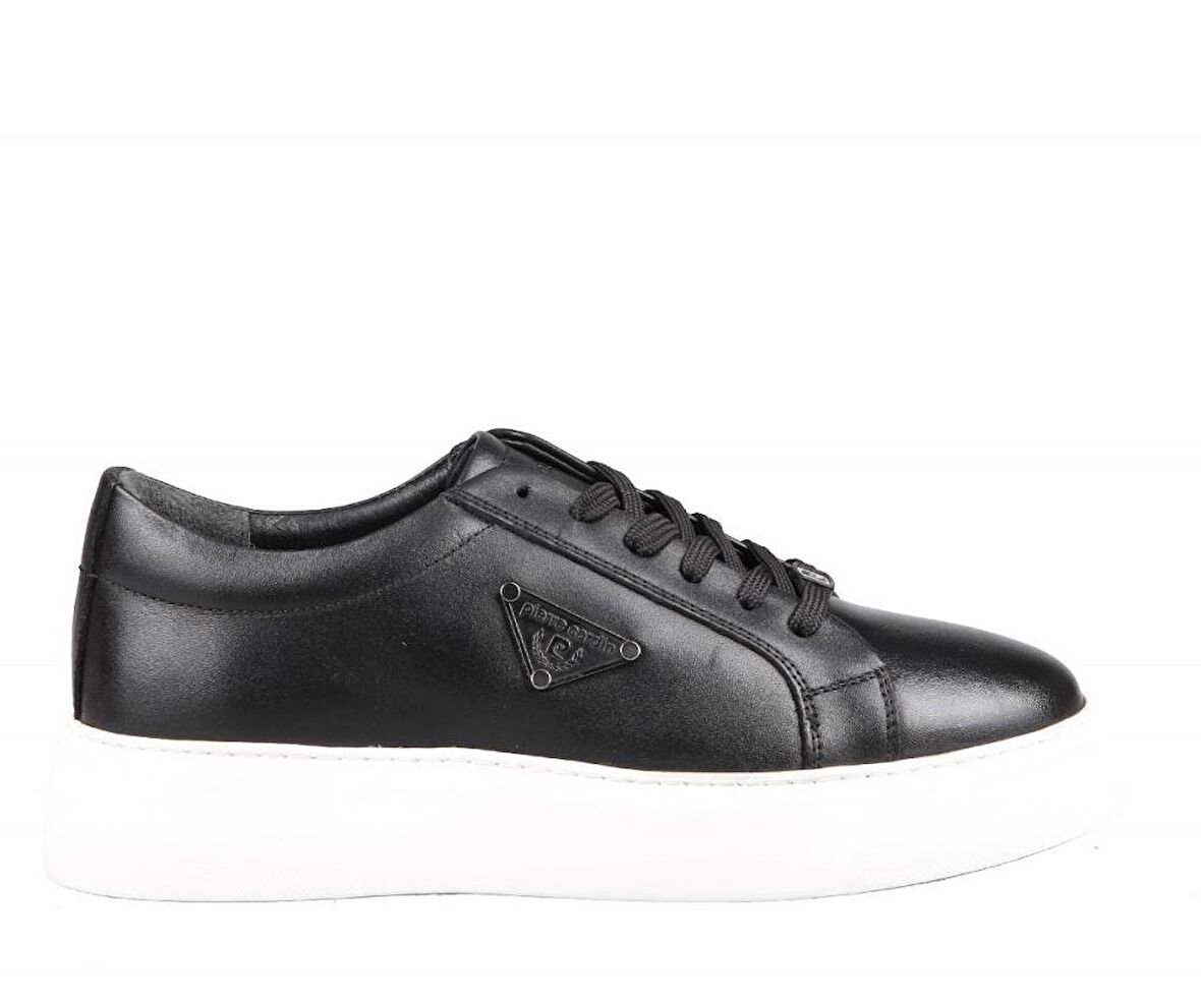 Pierre Cardin 779014 Hakiki Deri Siyah Erkek Günlük Ayakkabı