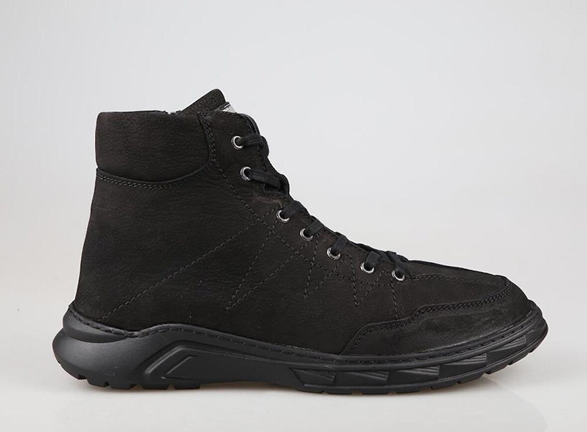 Pierre Cardin 221110 Siyah Nubuk Erkek Bot