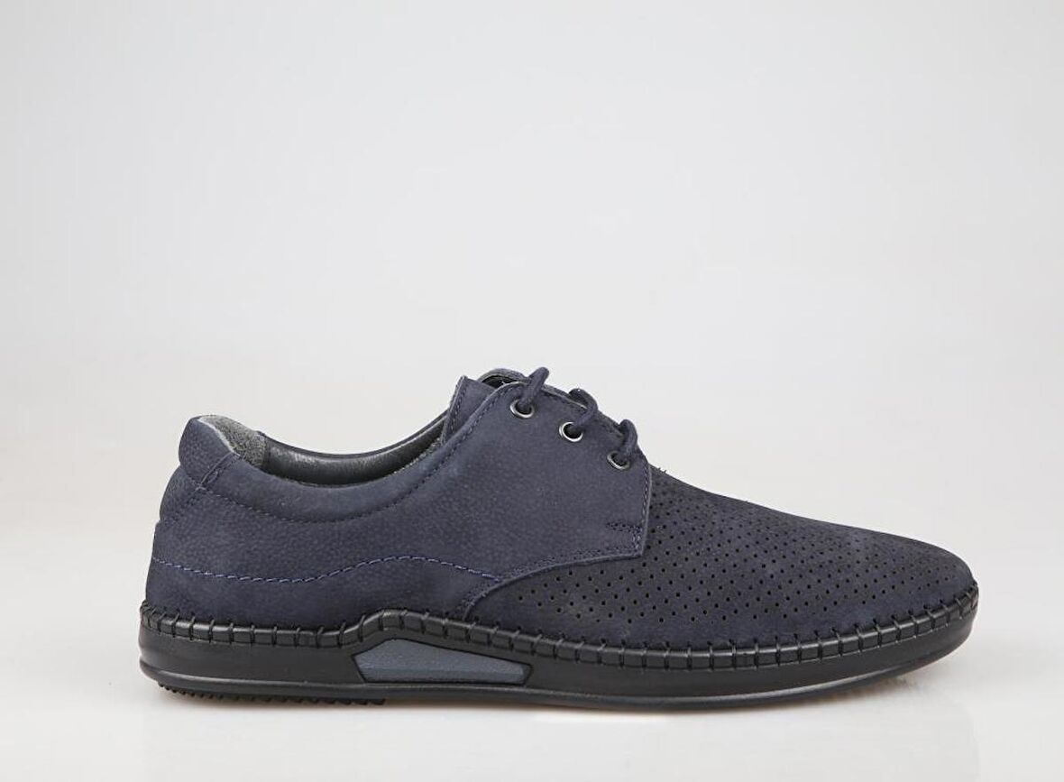 KOMCERO 4y1030 Hakiki Deri Laci Nubuk Erkek Günlük Ayakkabı