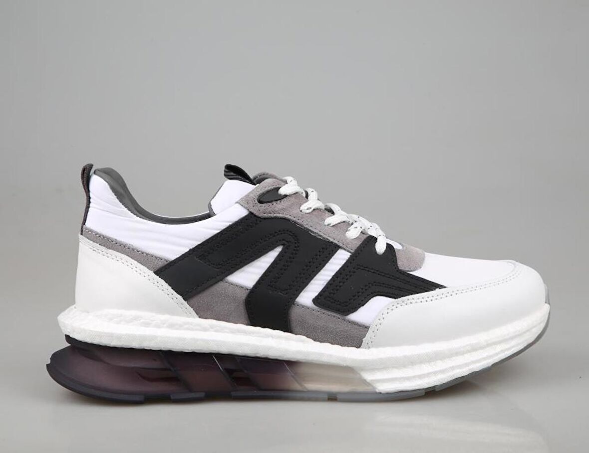 MARCOMEN 19507 Hakiki Deri Beyaz Erkek Günlük Ayakkabı