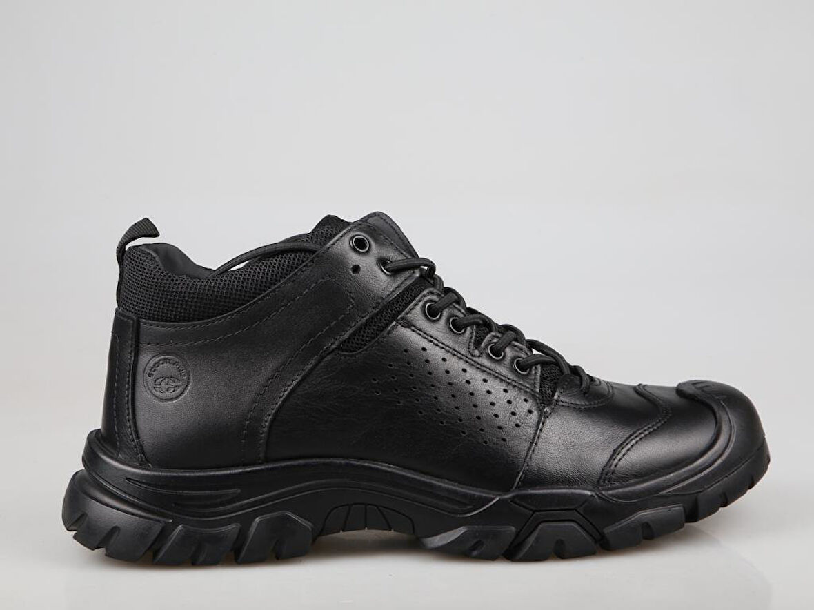 MARCOMEN 14287 Scootland Hakiki Deri Siyah Erkek Bot