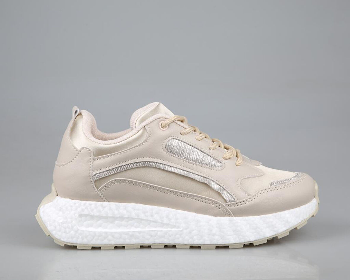 Marka Sesi 307 Bej Kadın Sneakers
