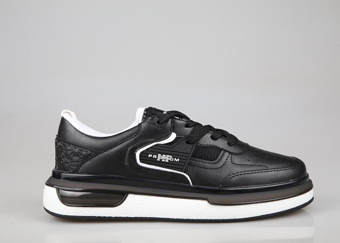 MP 251-2843 Siyah-Beyaz Erkek Sneakers