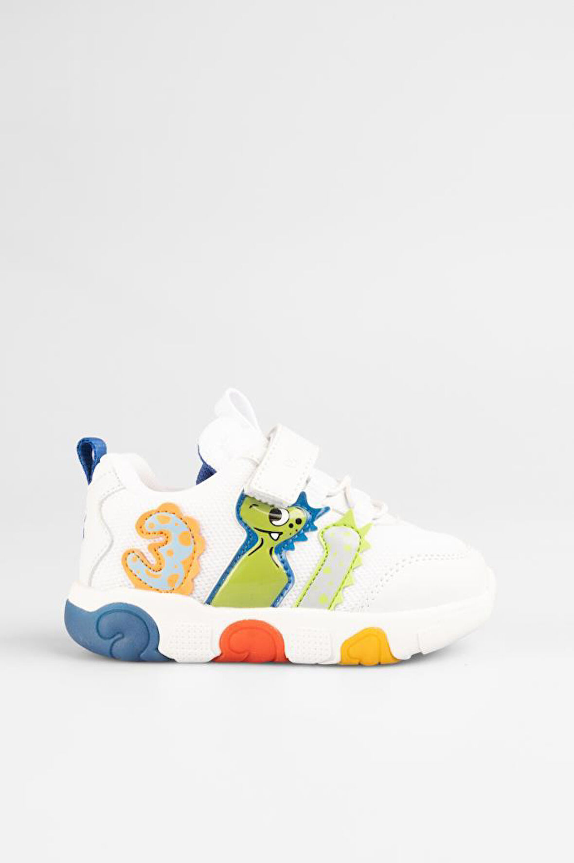 Vicco Number Beyaz Mavi Çocuk Sneakers