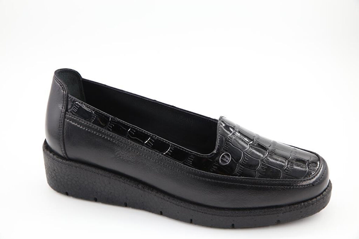 Marka Sesi BB0114 Siyah Kadın Günlük Ayakkabı