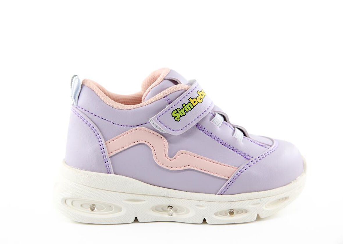 Şirin Bebe 251-5 Lila Çocuk Sneakers