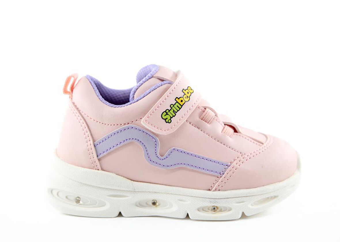 Şirin Bebe 251-5 Pudra Çocuk Sneakers