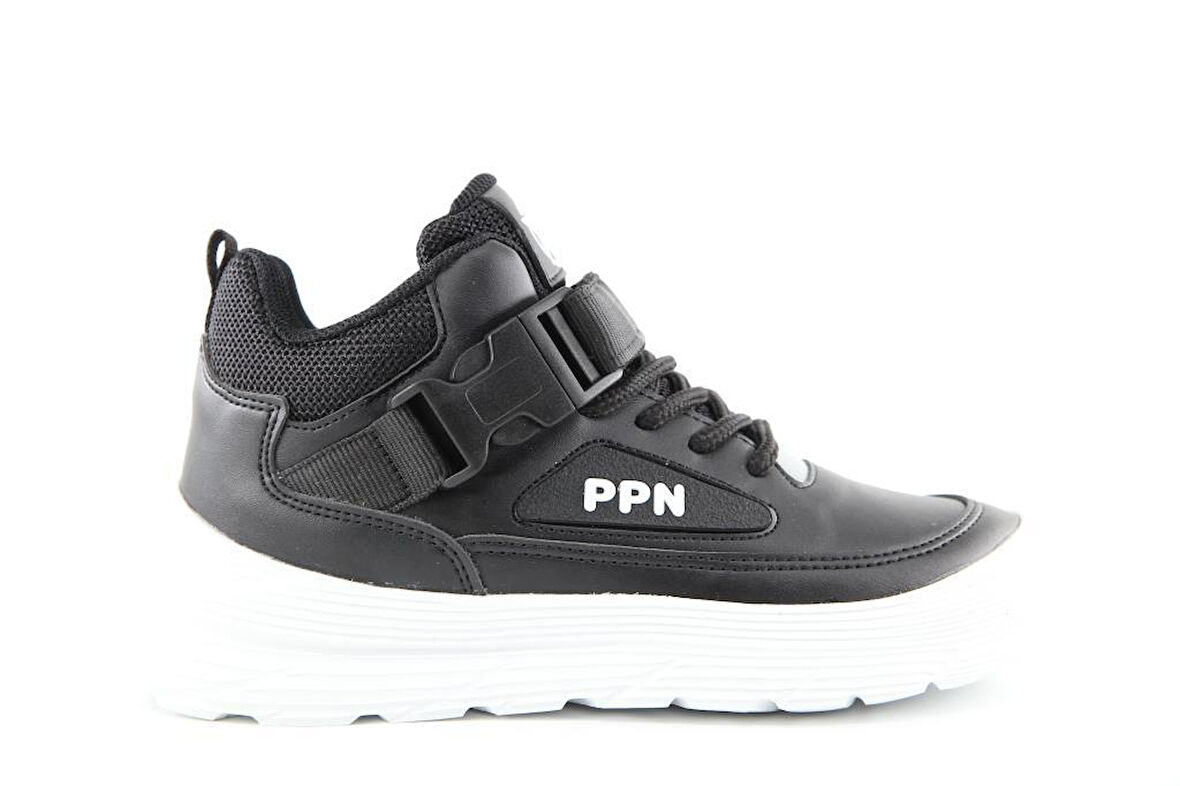 Pepino 2036 Siyah-Beyaz Çocuk Sneakers