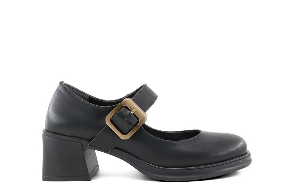 Miss Park Moda 386 k1360 Loafer Siyah Kadın Günlük Ayakkabı