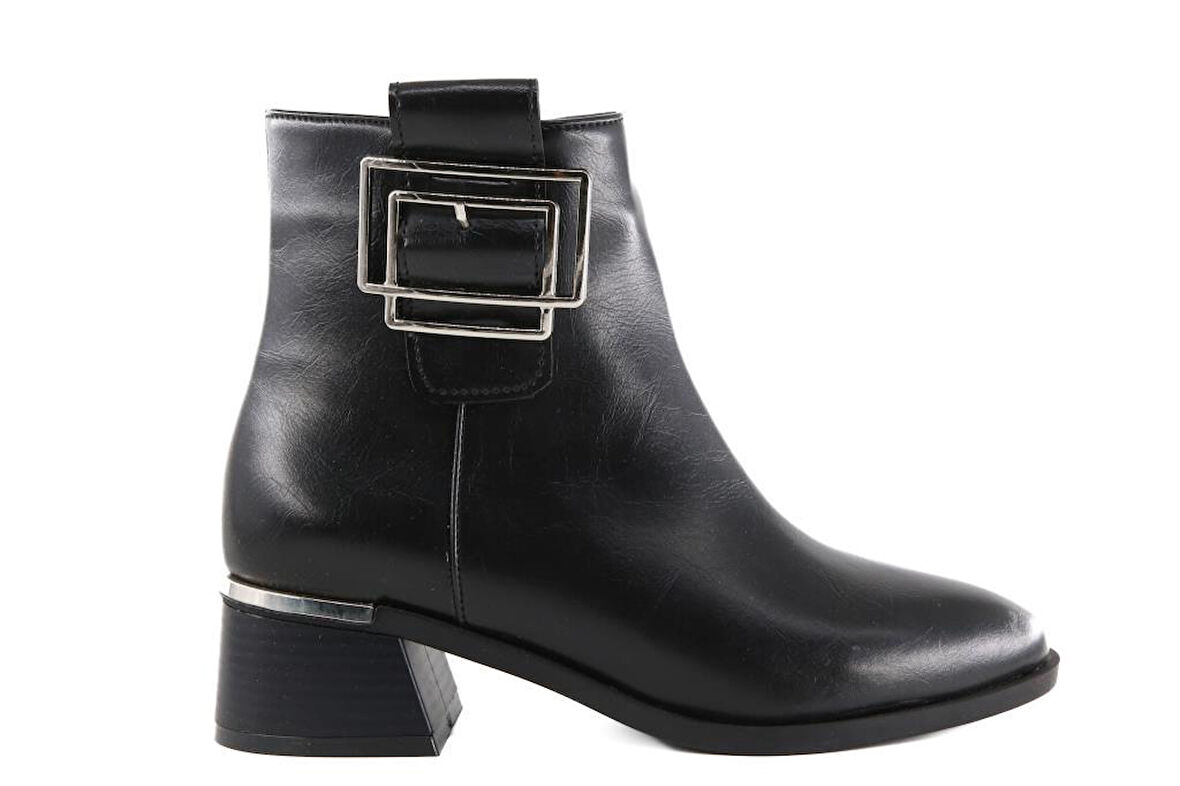 Miss Park Moda 180 k9795 Siyah Rugan Kadın Bot