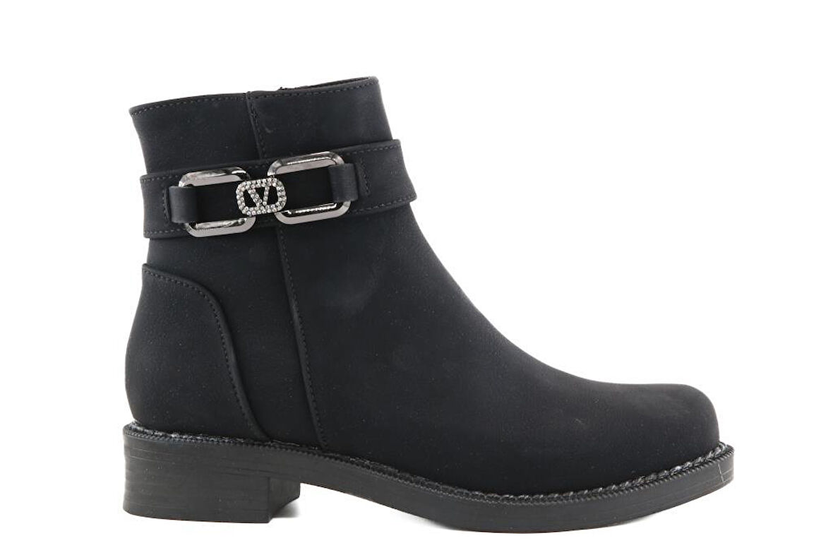 Marka Sesi SG070 Siyah Zümrüt Kadın Bot