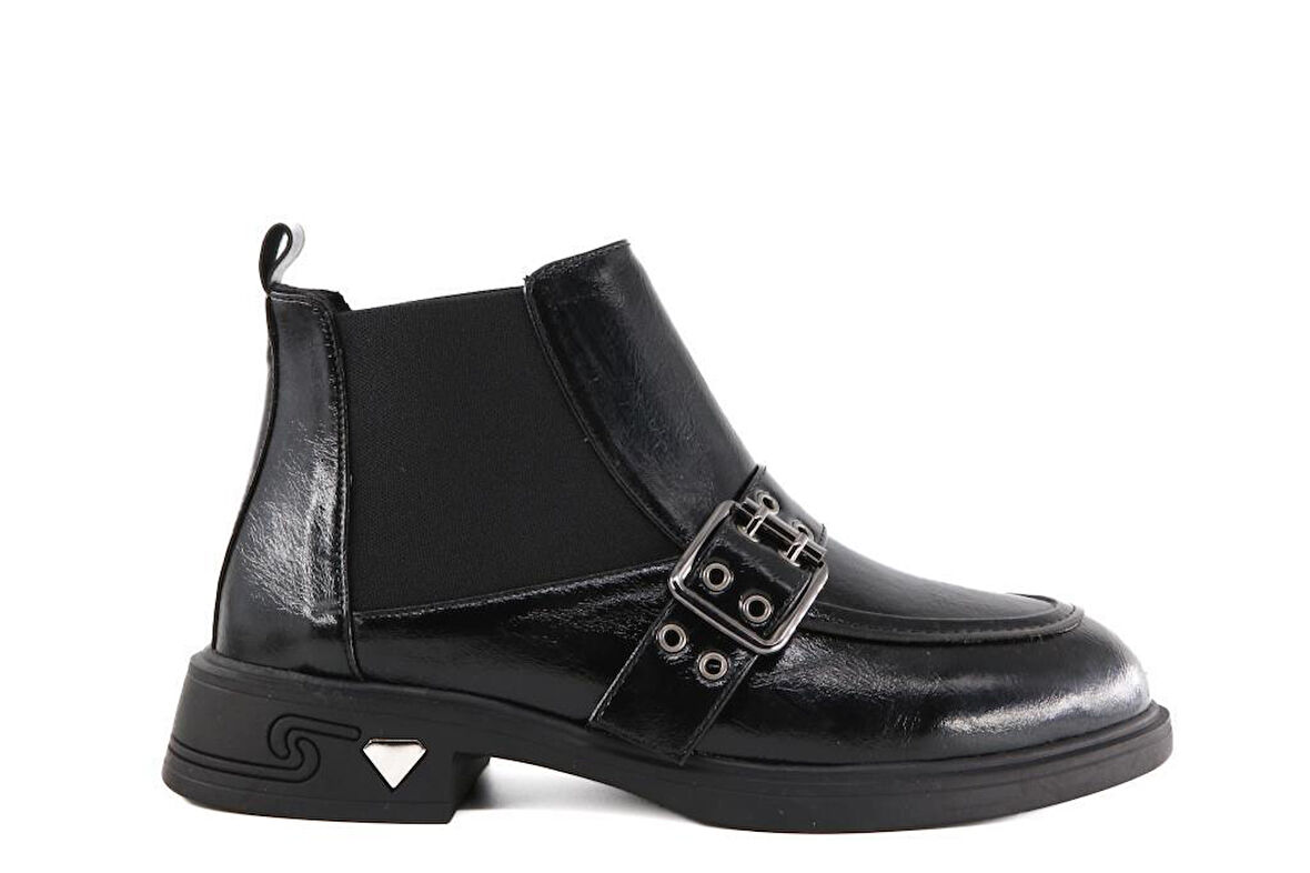 Feles 088-5016 Siyah Rugan Kadın Bot