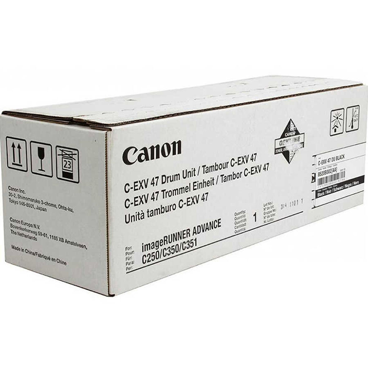 Canon C-EXV-47-8520B002 Siyah Orijinal Fotokopi Drum Ünitesi