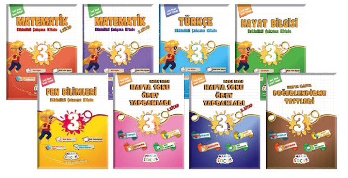 3. Sınıf Set (8 Kitap) 2023