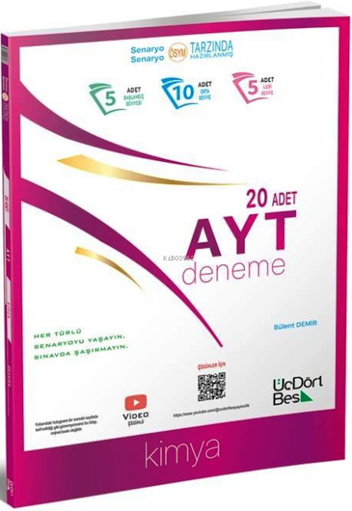 AYT Kimya 20 Deneme 2025