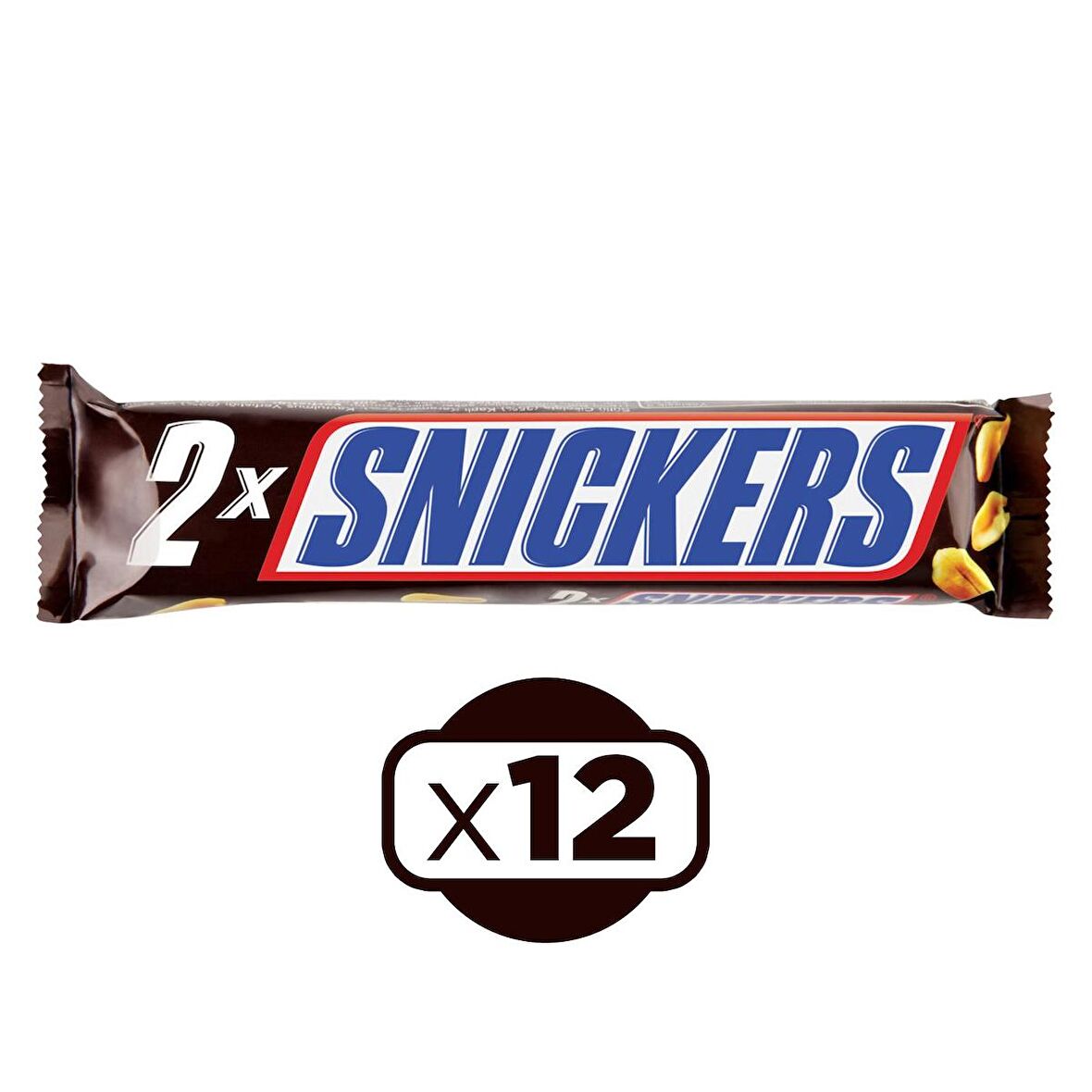 Snickers 80 gr Yer Fıstıklı Çikolata 12 li