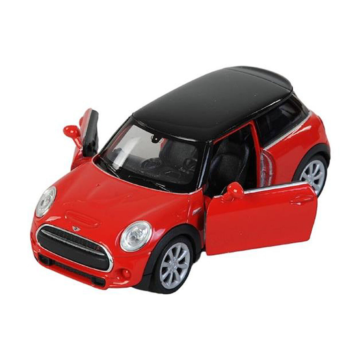 Oyuncak Metal Model Araba 1/36 Çek Bırak Kımızı Mini Cooper 