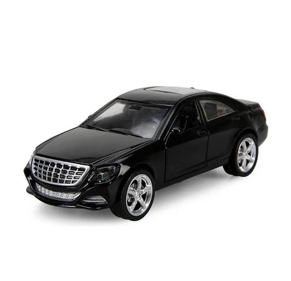 Oyuncak Metal Model Araba Açılır Kapı 1/36 Çek Bırak Siyah Bentley